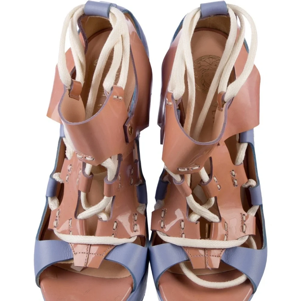 2011 Versace Resort Rope Heels - Picture 3 of 5